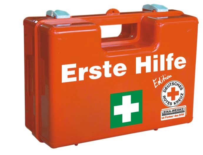 Erste-Hilfe-Koffer Leina - SAN - DRK-Edition leer