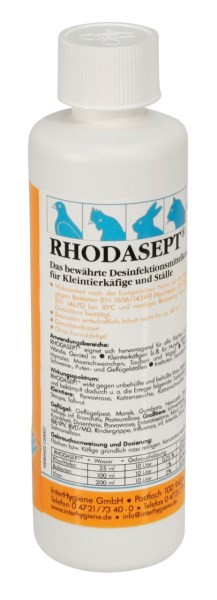 Stalldesinfektionsmittel RHODASEPT® 250 g Flasche