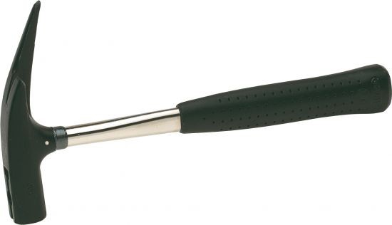 Latthammer mit magnetischem Nagelhalter 600 g, geraut