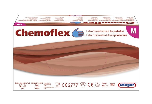 Einmalhandschuh Latex Chemoflex 50 Stück Größe XL / Karton/s
