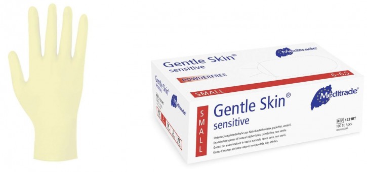 Latexhandschuhe Gentle Skin® sensitive punderfrei 100 Stück