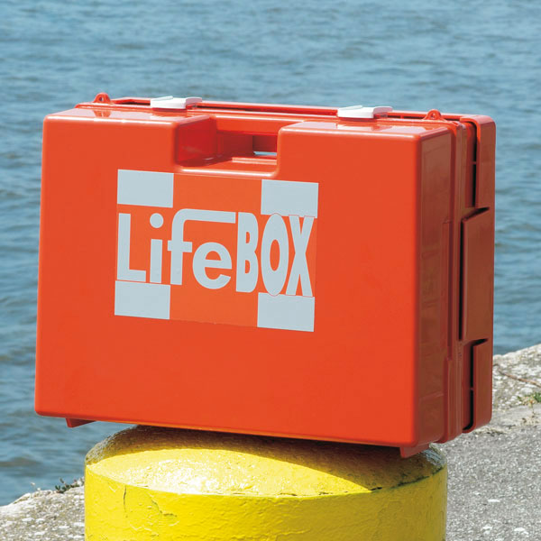 Notfallkoffer Lifebox 1 Pflegeheim, gefüllt