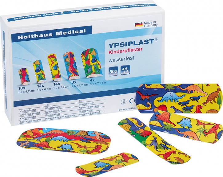 Kinderpflaster YPSIPLAST® 50-teiliges Pflastersortiment