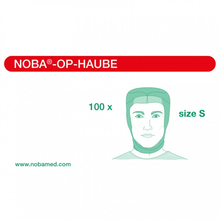 OP Haube NOBA® Typ Astro grün Gr. S 100 Stück