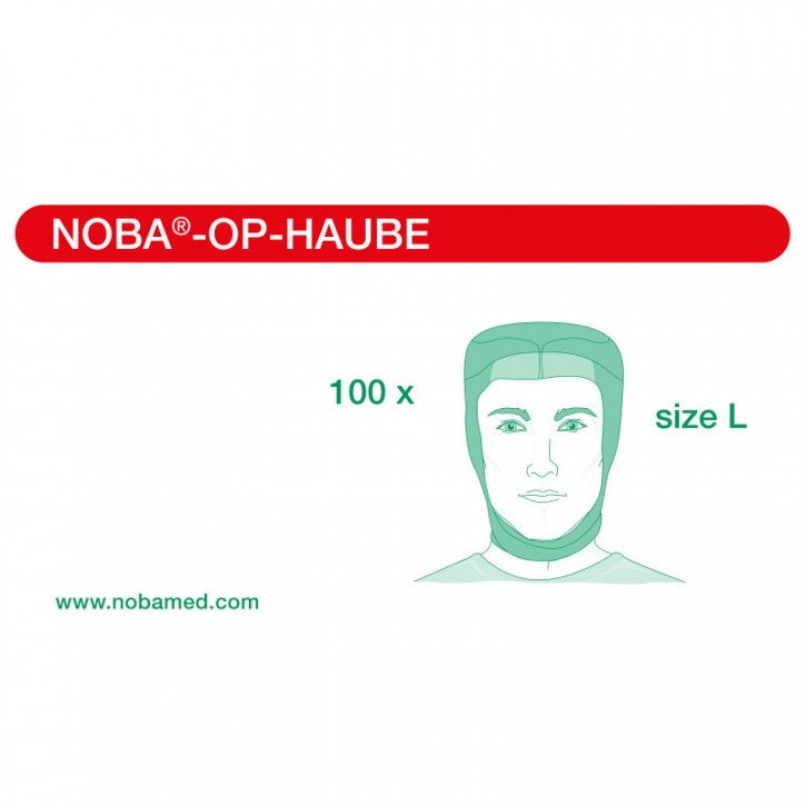 OP Haube NOBA® Typ Astro grün Gr. L 100 Stück