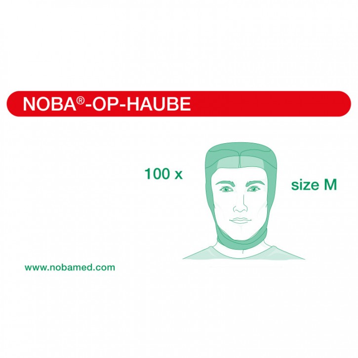 OP Haube NOBA® Typ Astro grün Gr. M 100 Stück