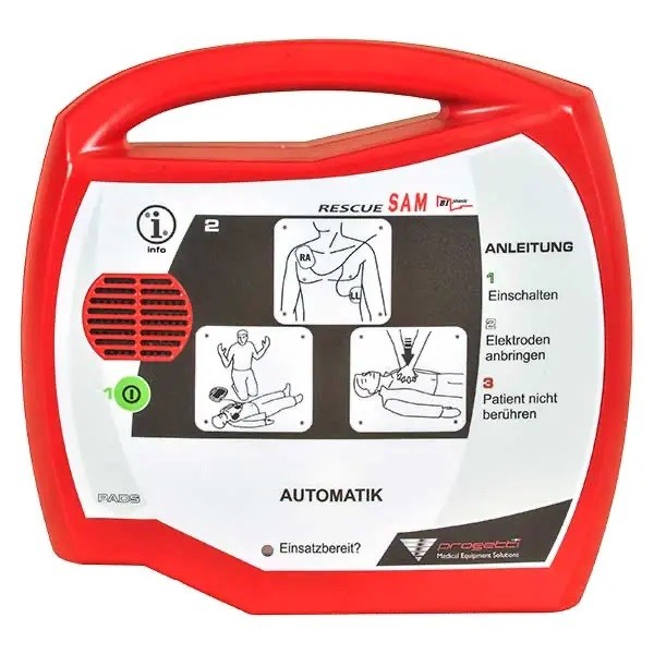 Progetti Rescue SAM AED RESCUE SAM AED Halblautomat