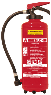 Fettbrandlöscher HEIMLICH F 6 He-4 6 Liter 6LE-54506